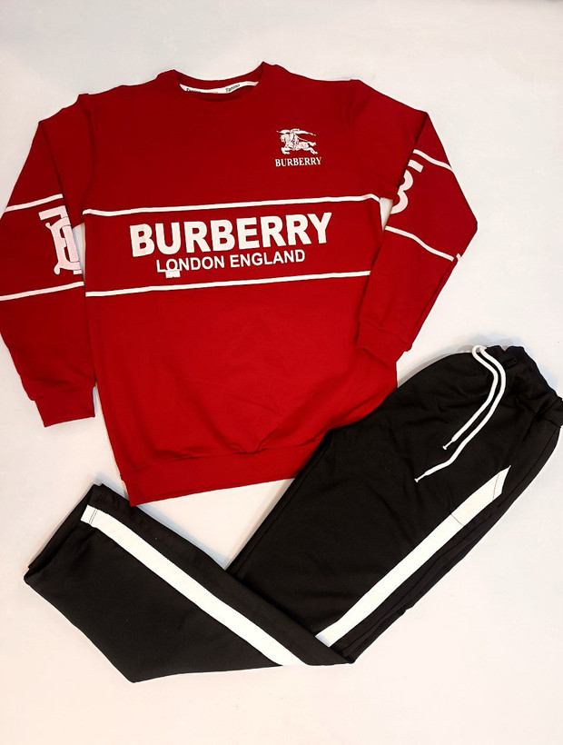 ست بلوز شلوار BURBERRY نوجوان نمای پشت