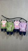 ست بلوز شلوار دخترانه طرح خرگوش سایز ۳۵ ، ۴۰ ، ۴۵ پشت و رو چاپ